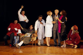 foto di scena della commedia