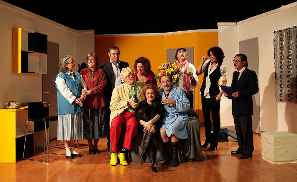 foto di scena della commedia